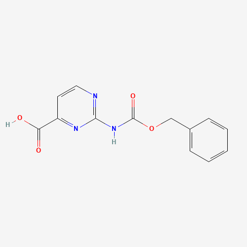 2-(phenylmethoxycarbonylamino)pyrimidine-4-carboxylic acid (CAS: 1443227-29-9) - Related Chemical Product