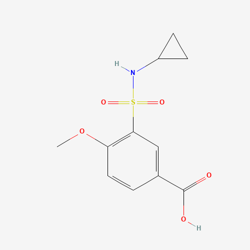 3-(cyclopropylsulfamoyl)-4-methoxybenzoic acid (CAS: 716358-76-8) - Related Chemical Product