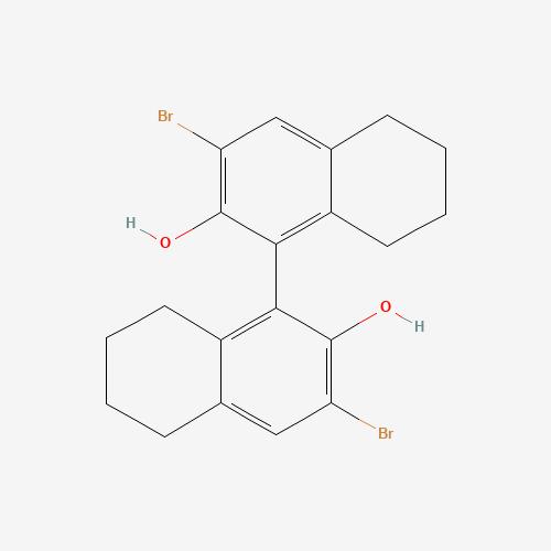 3-bromo-1-(3-bromo-2-hydroxy-5,6,7,8-tetrahydronaphthalen-1-yl)-5,6,7,8-tetrahydronaphthalen-2-ol (CAS: 765278-73-7) - Related Chemical Product