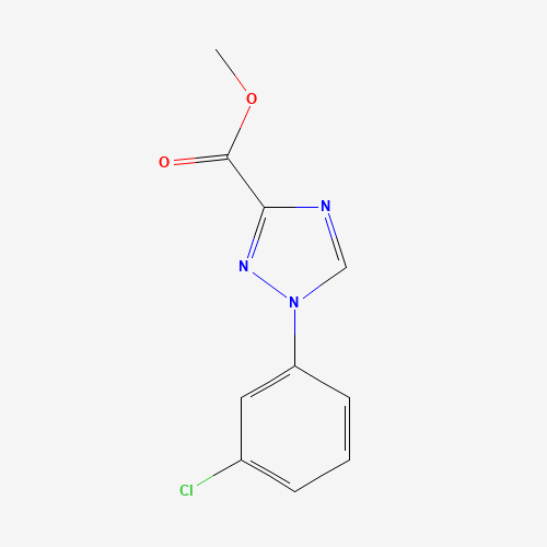 methyl 1-(3-chlorophenyl)-1,2,4-triazole-3-carboxylate (CAS: 863609-11-4) - Related Chemical Product