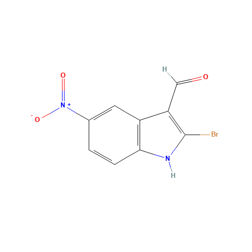 2-bromo-5-nitro-1H-indole-3-carbaldehyde (CAS: 1246471-79-3) - Related Chemical Product