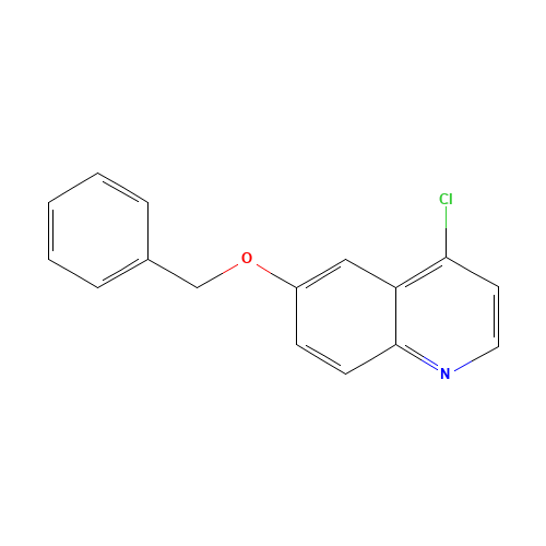 4-chloro-6-phenylmethoxyquinoline (CAS: 863786-01-0) - Chemical Structure and Molecular Formula 