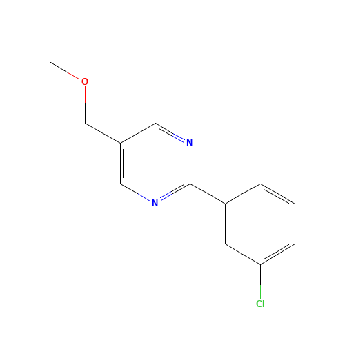 2-(3-chlorophenyl)-5-(methoxymethyl)pyrimidine (CAS: 1314390-15-2) - Related Chemical Product