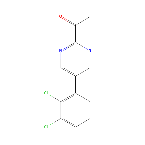 1-[5-(2,3-dichlorophenyl)pyrimidin-2-yl]ethanone (CAS: 1429182-08-0) - Related Chemical Product