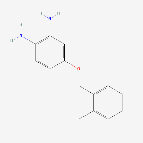 4-[(2-methylphenyl)methoxy]benzene-1,2-diamine (CAS: 1043424-80-1) - Related Chemical Product