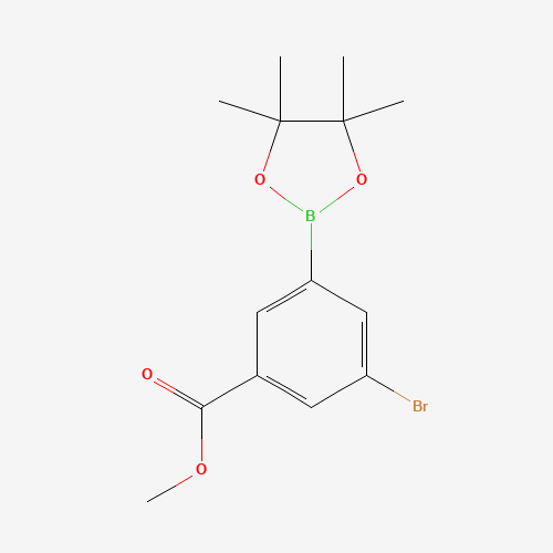 methyl 3-bromo-5-(4,4,5,5-tetramethyl-1,3,2-dioxaborolan-2-yl)benzoate (CAS: 1025718-78-8) - Related Chemical Product