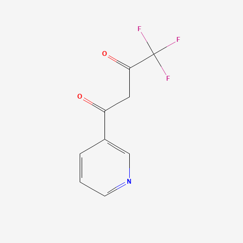 4,4,4-trifluoro-1-pyridin-3-ylbutane-1,3-dione (CAS: 582-73-0) - Related Chemical Product