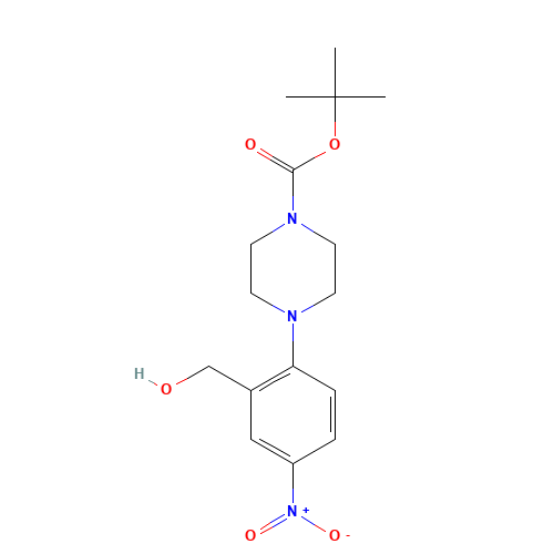 tert-butyl 4-[2-(hydroxymethyl)-4-nitrophenyl]piperazine-1-carboxylate (CAS: 955369-05-8) - Related Chemical Product