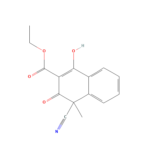 ethyl 4-cyano-1-hydroxy-4-methyl-3-oxonaphthalene-2-carboxylate (CAS: 1035261-56-3) - Related Chemical Product