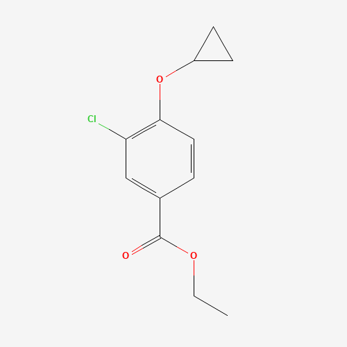 ethyl 3-chloro-4-cyclopropyloxybenzoate (CAS: 869569-69-7) - Related Chemical Product