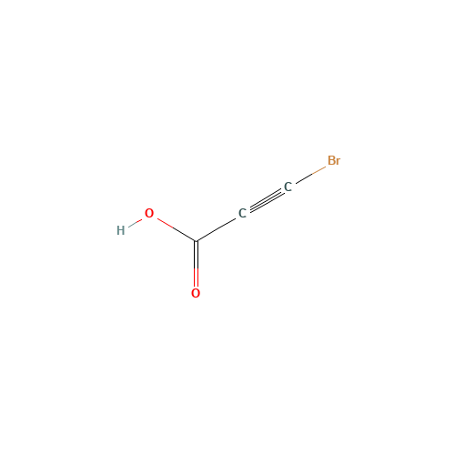 3-bromoprop-2-ynoic acid (CAS: 16900-53-1) - Chemical Structure and Molecular Formula 
