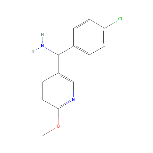 (4-chlorophenyl)-(6-methoxypyridin-3-yl)methanamine (CAS: 1350712-45-6) - Related Chemical Product