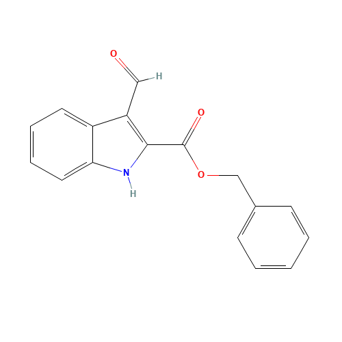 benzyl 3-formyl-1H-indole-2-carboxylate (CAS: 124156-40-7) - Related Chemical Product