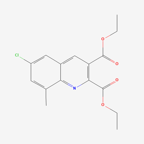 diethyl 6-chloro-8-methylquinoline-2,3-dicarboxylate (CAS: 948289-50-7) - Related Chemical Product