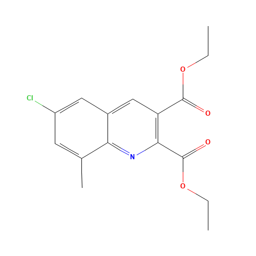 diethyl 6-chloro-8-methylquinoline-2,3-dicarboxylate (CAS: 948289-50-7) - Related Chemical Product