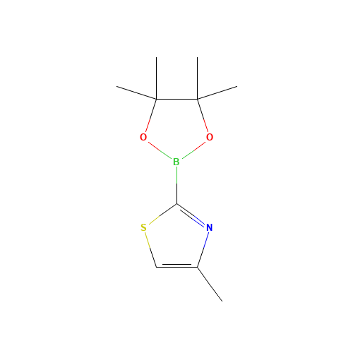 4-methyl-2-(4,4,5,5-tetramethyl-1,3,2-dioxaborolan-2-yl)-1,3-thiazole (CAS: 1374511-92-8) - Related Chemical Product