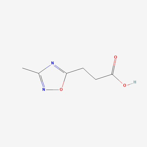 3-(3-methyl-1,2,4-oxadiazol-5-yl)propanoic acid (CAS: 321392-79-4) - Related Chemical Product
