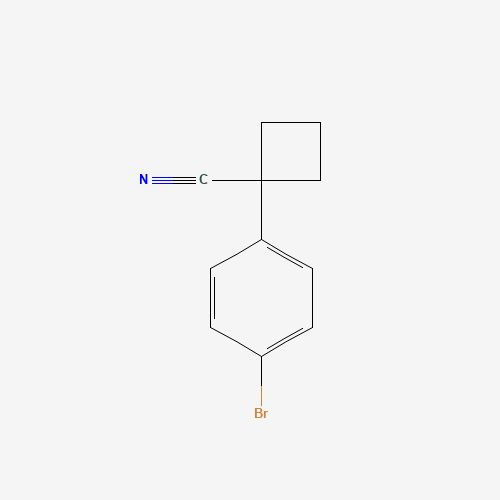 1-(4-bromophenyl)cyclobutane-1-carbonitrile (CAS: 485828-58-8) - Related Chemical Product