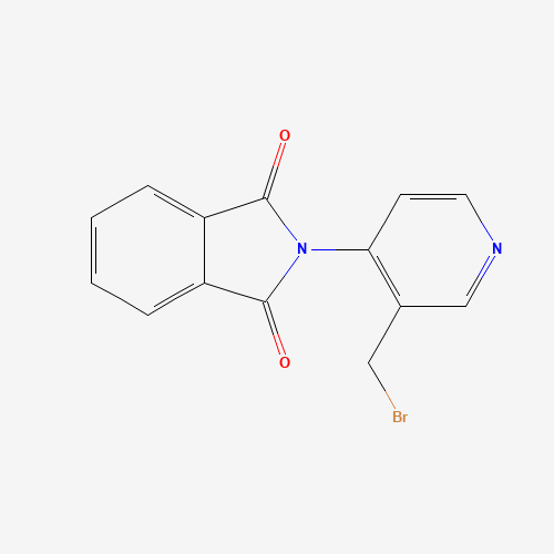 2-[3-(bromomethyl)pyridin-4-yl]isoindole-1,3-dione (CAS: 954240-74-5) - Related Chemical Product