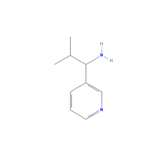 2-methyl-1-pyridin-3-ylpropan-1-amine (CAS: 343270-47-3) - Related Chemical Product