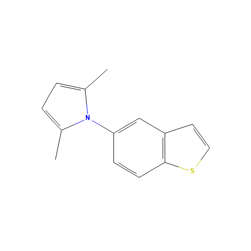1-(1-benzothiophen-5-yl)-2,5-dimethylpyrrole (CAS: 893433-75-5) - Related Chemical Product