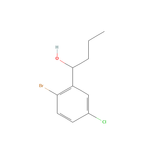 1-(2-bromo-5-chlorophenyl)butan-1-ol (CAS: 1232407-62-3) - Related Chemical Product