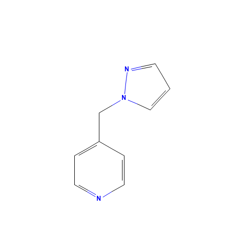 4-(pyrazol-1-ylmethyl)pyridine (CAS: 202344-41-0) - Related Chemical Product