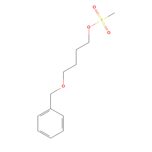 4-phenylmethoxybutyl methanesulfonate (CAS: 121683-04-3) - Related Chemical Product