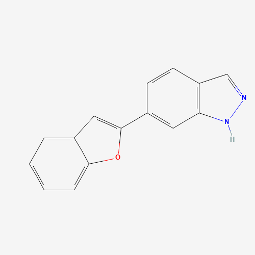 6-(1-benzofuran-2-yl)-1H-indazole (CAS: 885272-04-8) - Related Chemical Product