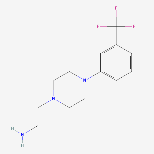 2-[4-[3-(trifluoromethyl)phenyl]piperazin-1-yl]ethanamine (CAS: 27144-85-0) - Related Chemical Product