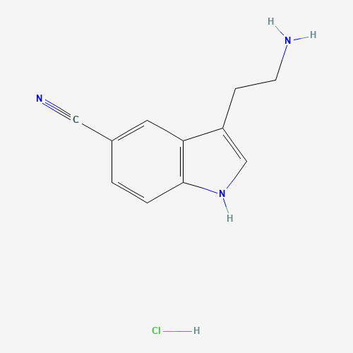 3-(2-aminoethyl)-1H-indole-5-carbonitrile;hydrochloride (CAS: 101831-71-4) - Related Chemical Product