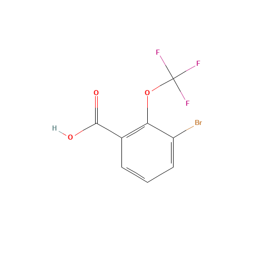 3-bromo-2-(trifluoromethoxy)benzoic acid (CAS: 403646-45-7) - Related Chemical Product
