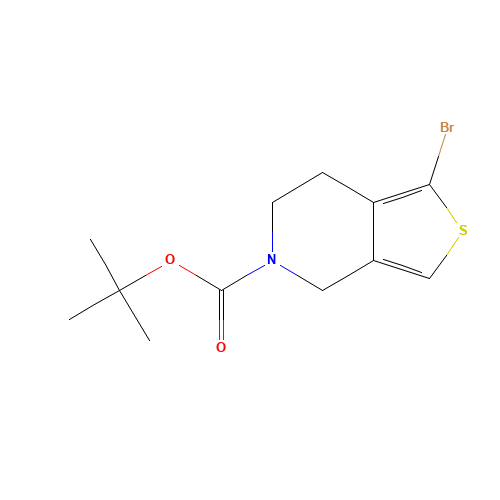 tert-butyl 1-bromo-6,7-dihydro-4H-thieno[3,4-c]pyridine-5-carboxylate (CAS: 1000577-96-7) - Related Chemical Product