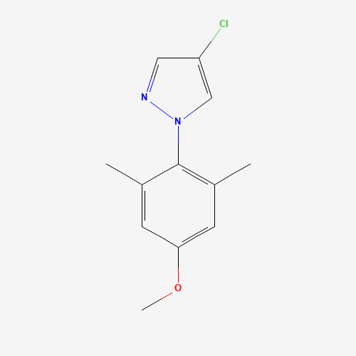 4-chloro-1-(4-methoxy-2,6-dimethylphenyl)pyrazole (CAS: 1393125-88-6) - Related Chemical Product