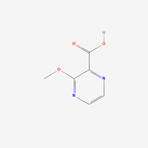 3-methoxypyrazine-2-carboxylic acid (CAS: 40155-47-3) - Chemical Structure and Molecular Formula 