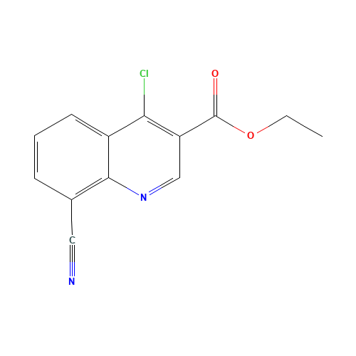 ethyl 4-chloro-8-cyanoquinoline-3-carboxylate (CAS: 77173-67-2) - Related Chemical Product