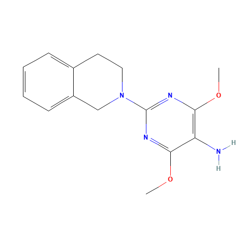 2-(3,4-dihydro-1H-isoquinolin-2-yl)-4,6-dimethoxypyrimidin-5-amine (CAS: 1093352-31-8) - Related Chemical Product