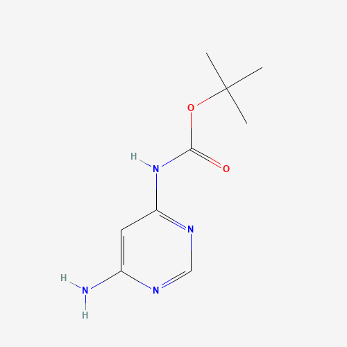 tert-butyl N-(6-aminopyrimidin-4-yl)carbamate (CAS: 1330532-98-3) - Related Chemical Product