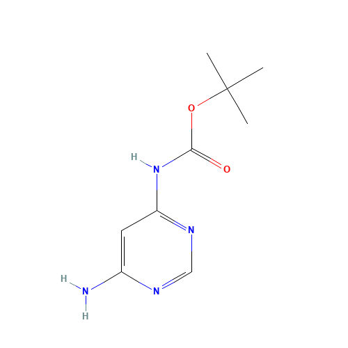 tert-butyl N-(6-aminopyrimidin-4-yl)carbamate (CAS: 1330532-98-3) - Related Chemical Product