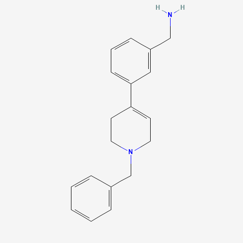 [3-(1-benzyl-3,6-dihydro-2H-pyridin-4-yl)phenyl]methanamine (CAS: 864069-23-8) - Related Chemical Product