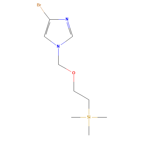 2-[(4-bromoimidazol-1-yl)methoxy]ethyl-trimethylsilane (CAS: 211615-79-1) - Related Chemical Product