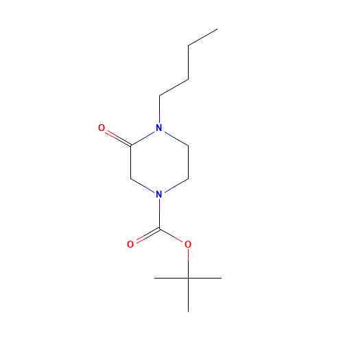 tert-butyl 4-butyl-3-oxopiperazine-1-carboxylate (CAS: 488846-76-0) - Related Chemical Product