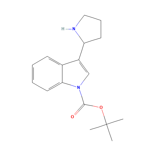 tert-butyl 3-pyrrolidin-2-ylindole-1-carboxylate (CAS: 885272-31-1) - Related Chemical Product