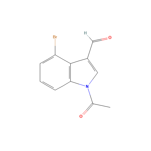 1-acetyl-4-bromoindole-3-carbaldehyde (CAS: 98600-35-2) - Related Chemical Product