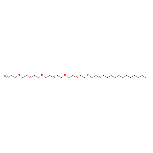 2-[2-[2-[2-[2-[2-[2-(2-dodecoxyethoxy)ethoxy]ethoxy]ethoxy]ethoxy]ethoxy]ethoxy]ethanol (CAS: 3055-98-9) - Related Chemical Product
