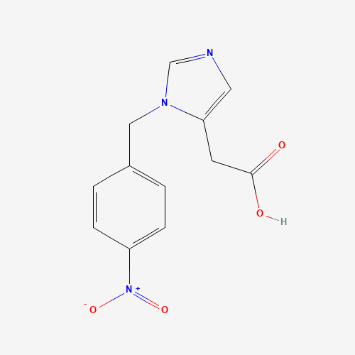 2-[3-[(4-nitrophenyl)methyl]imidazol-4-yl]acetic acid (CAS: 184872-04-6) - Related Chemical Product