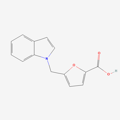 5-(indol-1-ylmethyl)furan-2-carboxylic acid (CAS: 876881-48-0) - Related Chemical Product