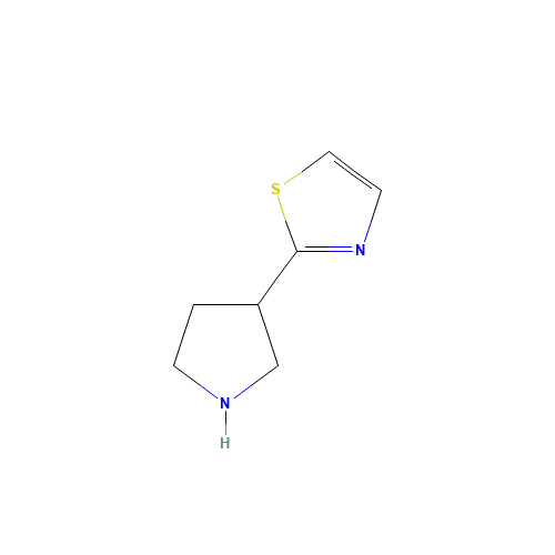 2-pyrrolidin-3-yl-1,3-thiazole (CAS: 630121-89-0) - Related Chemical Product