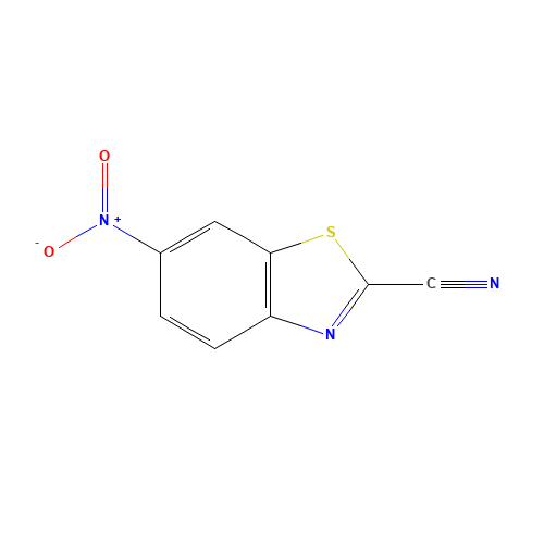6-nitro-1,3-benzothiazole-2-carbonitrile (CAS: 188672-83-5) - Related Chemical Product
