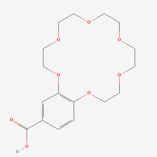 2,5,8,11,14,17-hexaoxabicyclo[16.4.0]docosa-1(18),19,21-triene-20-carboxylic acid (CAS: 60835-75-8) - Related Chemical Product